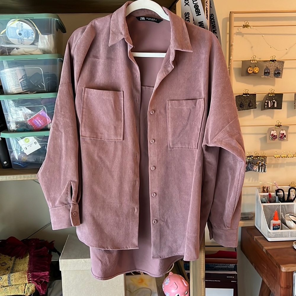 Zara pinky maybe shacket